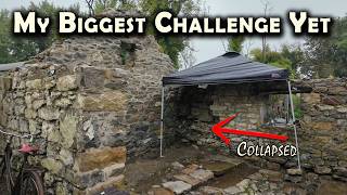 My Biggest Challenge Yet Repairs To The Collapsed Section Of The 200 Year Old Irish Stone Barn
