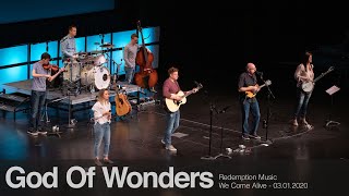 Redemption Music: God Of Wonders (We Come Alive)