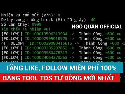 Cách Tăng Like, Follow Miễn Phí Bằng Tool Trao Đổi Sub Tự Động Tăng Mới Nhất