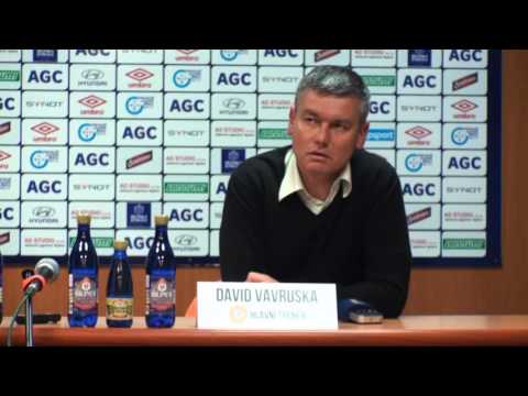 Tiskov konference domcho tmu po zpase se Zlnem (16.4.2016)