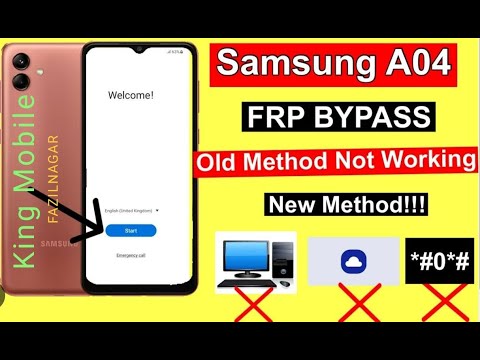 Samsung A04 (SM-A045F) FRP Bypass Google Account Android Samsung A04 (SM-A045F) FRP Bypass Google Account Android
