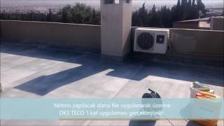 DKS KİMYA - SERAMİK ÜZERİ TERAS SU YALITIMI
