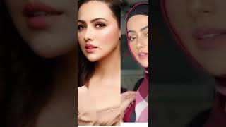 Sana Khan Before Vs Now Sana Khan With Mufti Anash