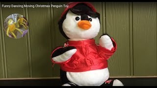 Funny Dancing Moving Christmas Penguin Toy