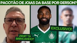 Exclusivo Palmeiras Recebe Resposta Do Zenit Por Gerson. Existe Chance De Fechar?