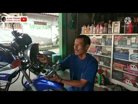 CARA MERUBAH ARUS LAMPU DEPAN MOTOR SCORPIO AC KE DC ||ALAN TOBING