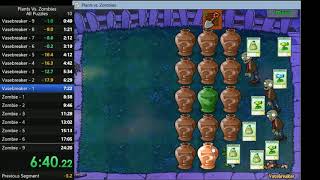 Plants Vs. Zombie - All Puzzles Speedrun in 21:52:85