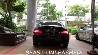 Mercedes-Benz CLA200 with MaxhausT