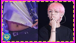 Just 8 Photos Of Bts Taehyungs Exposed Belly That Prove Chocolate Abs Is So Last Year