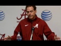 Nick Saban Press Conference, Oct. 4, 2014