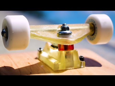 TRANSPARENT SKATE TRUCKS?!