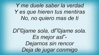 Watch Ana Gabriel Dejame Sola video