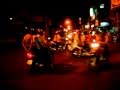 無法地帯の夜のホーチミン ベトナム