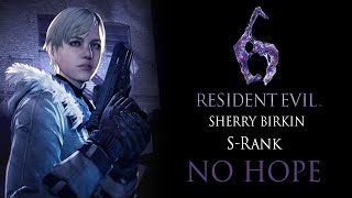Resident Evil 6 Jake Campaign No Hope S - Rank Sherry Full Walkthrough Ps4