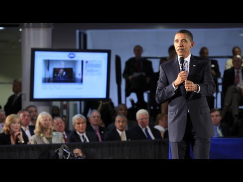 President Obama Holds Online Town Hall on Health Reform
