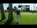 Tom Watson chips one-armed & backwards at the Toshiba Classic