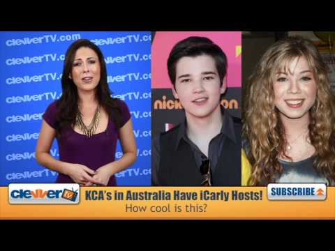 Jennette McCurdy Nathan Kress 2011 Kids' Choice Awards Australia Hosts