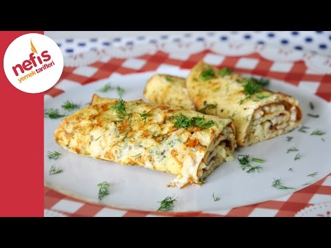 İki Peynirli Omlet Tarifi | Peynirli Omlet Yapımı | Nefis Yemek Tarifleri