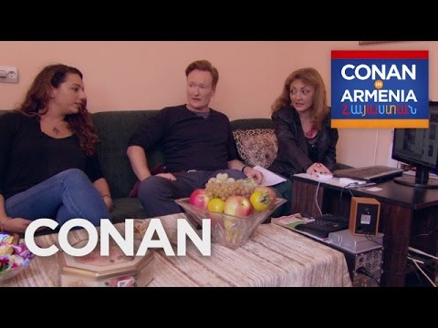 Conan & Sona Visit An Armenian Matchmaker - CONAN on TBS