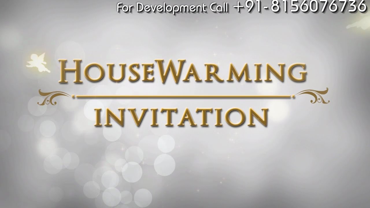 Free Griha Pravesh Invitation Video