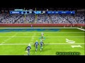 72 Yard Game Winning TD Reggie Wayne - Indianapolis Colts vs Detroit Lions - Madden '13 - HD