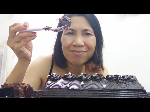 ASMR SATISFYING MUKBANG CHOCO CAKE NO TALKING #eatingvideos #asmr ASMR SATISFYING MUKBANG CHOCO CAKE NO TALKING #eatingvideos #asmr