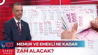 İşte Tüi̇k Enflasyonuna Göre Yapılacak Memur-Emekli Zam Oranları Özgür İfade