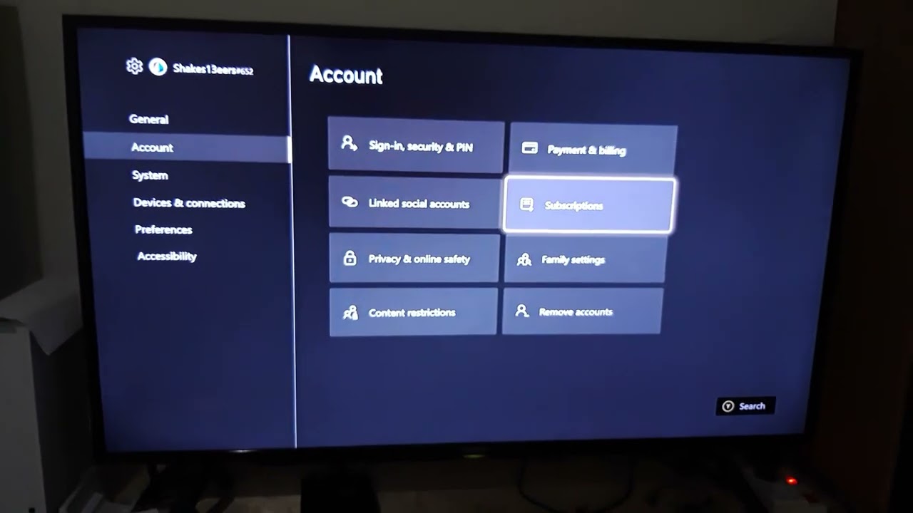 XBOX Remove Account XBOX Remove Account