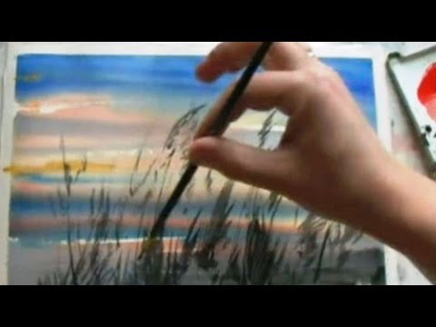 Как рисовать море акрилом мастер класс Как рисовать море акрилом мастер класс