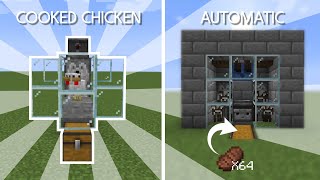 Best Automatic Starter Food Farms In Minecraft! (Easy & Compact)