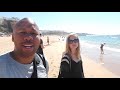 Exploring Albufeira Portugal from Faro. Most beautiful Beaches I've Seen in Europe