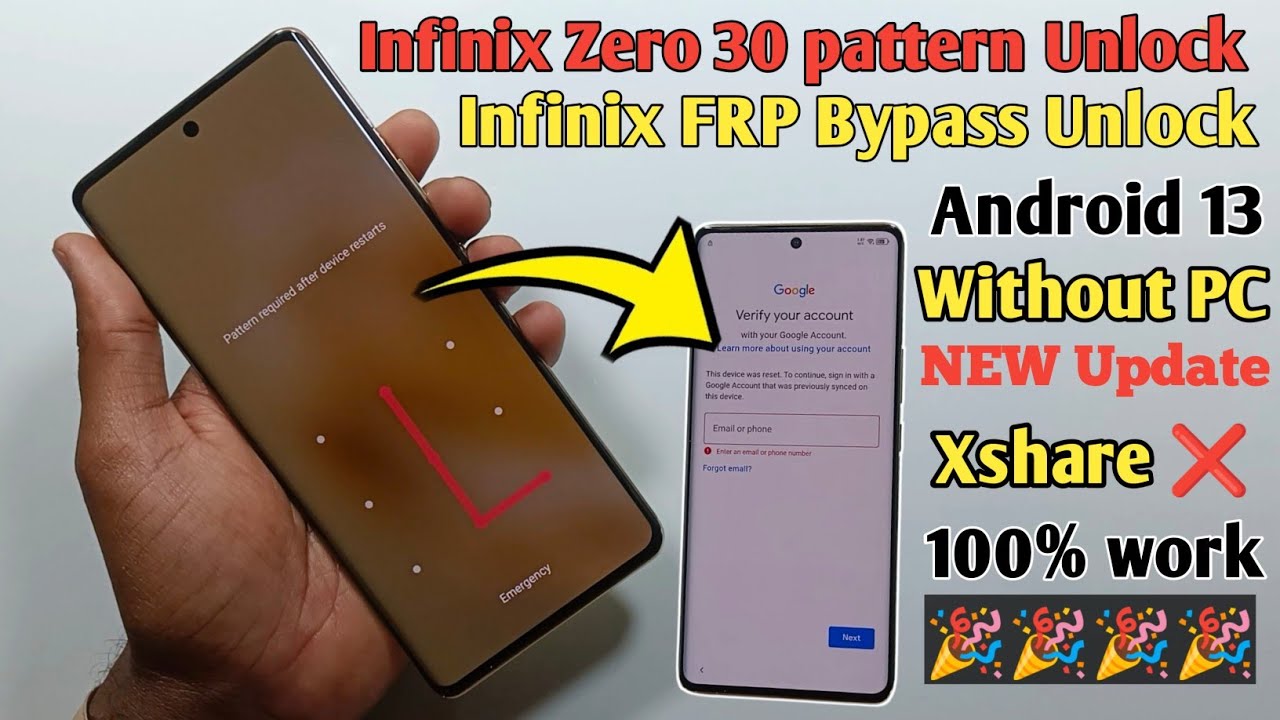 How to reset infinix zero 30 pattern/password unlock How to reset infinix zero 30 pattern/password unlock