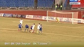 СКА-Энергия - Газовик Оренбург 1:1 видео