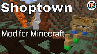 MiniCity Shoptown Mod | Minecraft Mod Showcase - MiniMods