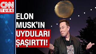 Gökyüzünde esrarengiz ışıklar Elon Musk'ın 'Starlink Leo' uydusuymuş