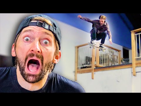 TIKTOK SKATER DOWN THE BRAILLE DROP!