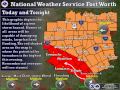 Large Hail, Damaging Winds, Tornadoes, and Flooding Possible Today - 4/26/2015