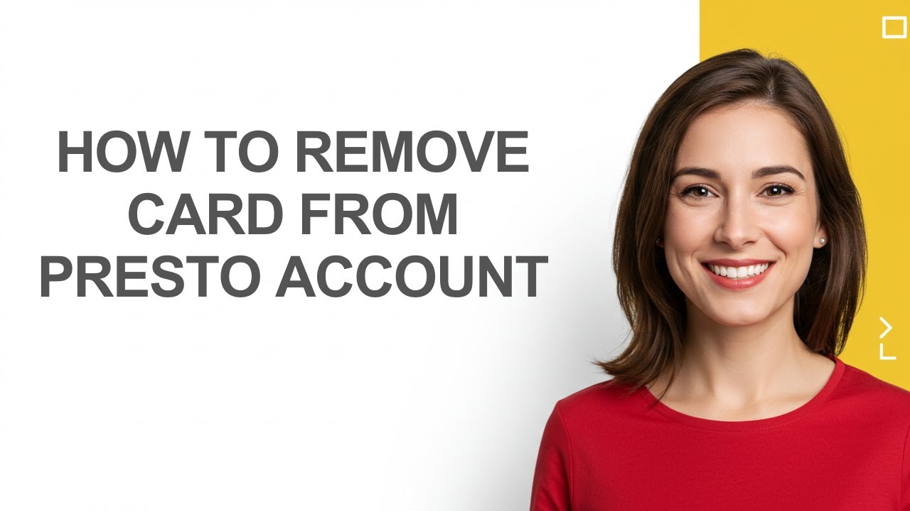 How To Remove Card From Presto Account – AshleyHowTo How To Remove Card From Presto Account – AshleyHowTo