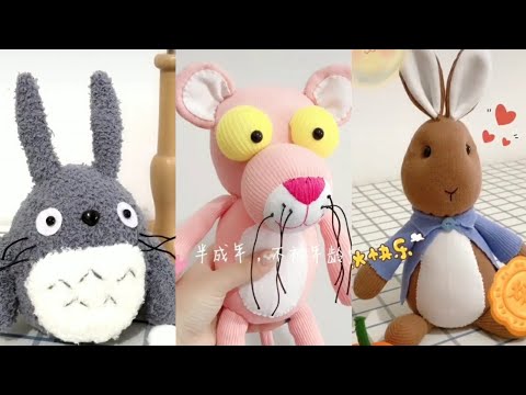 #DIY#GấuBôngCute Cách làm gấu bông siêu cute bằng tất