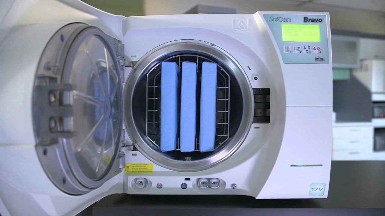 BRAVO fractionated chamber autoclave, from SciCan YouTube
