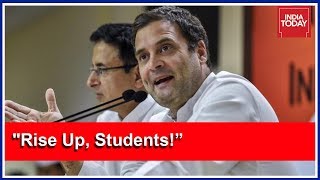 "Rise Up, Students!": Rahul Gandhi Cries Foul After Centre Mulls Civil Services Overhaul