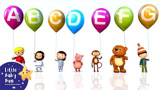 ABC Song | Zed Version | Balloon Song | Original Song by LittleBabyBum! | ABCs and 123s