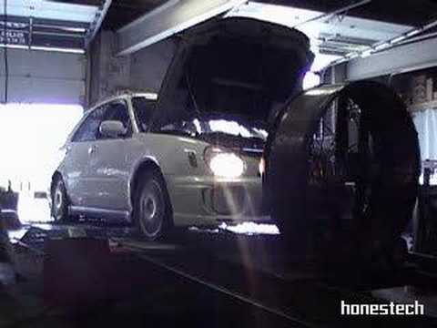 2002 subaru wrx exhaust. 2002 Subaru WRX - VF39, STi quot;Pinksquot; Injectors, Catless Turbo Back Exhaust,