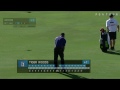 Tiger Woods closes with 3 consecutive birdies at Hero