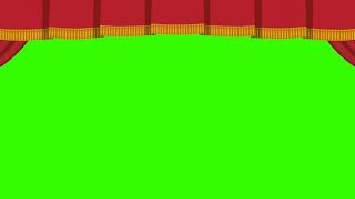 Chapter Intro Curtain Green Screen Paper Mario The Thousand-Year Door