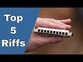 Master These Top 5 Harmonica Riffs | Easy-to-Follow Tutorial + Harp Tabs