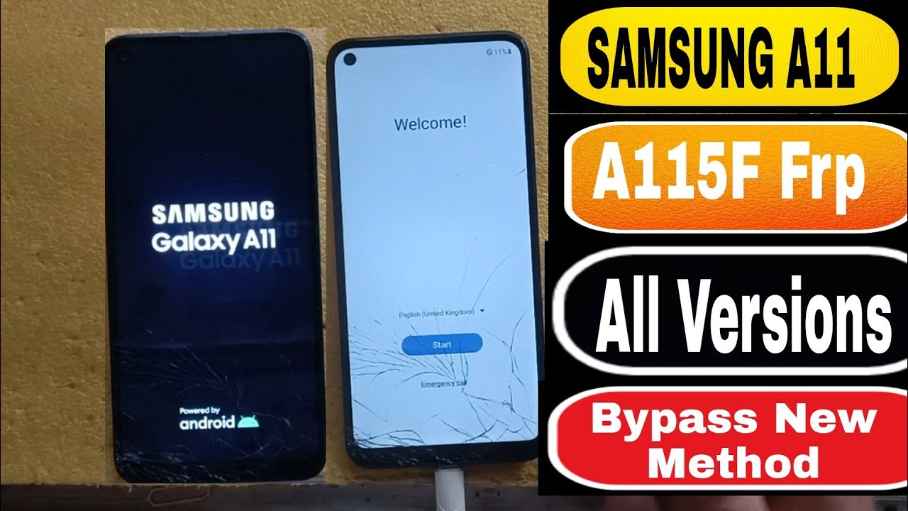 SAMSUNG | A11 | SM-A115F | FRP BYPASS | GOOGLE ACCOUNT SAMSUNG | A11 | SM-A115F | FRP BYPASS | GOOGLE ACCOUNT