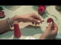 CREPE PAPER ROSES tutorial - COMO HACER ROSAS DE PAPEL CREPE