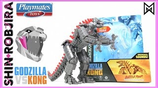 Playmates Monsterverse Battle Roar Mechagodzilla Figure Review