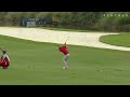 Russell Henley sticks his second shot within 2 feet on No. 7 at THE PLAYERS
